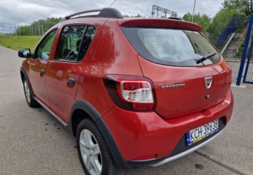 Dacia Sandero II Hatchback 5d TCe  90KM 2014 Dacia Sandero Stepway 90KM 1wlasciciel Alu Czujniki Parkowania Zarejestro, zdjęcie 5