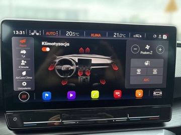 Cupra Leon II Sportstourer PHEV 1.4 e-Hybrid 204KM 2022 Cupra Leon PHEV Virtual Full Link ACC Led DCC Serwis ASO FV 23, zdjęcie 25