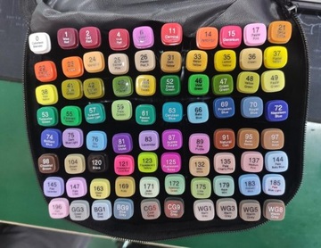 Маркеры для граффити Маркеры двусторонние Набор 80 шт.