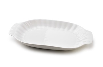 PÓŁMISEK NACZYNIE DO SERWOWANIA PRZYSTAWEK PRZEKĄSEK OWALNY 30,5x17,5cm
