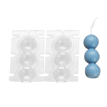 Candle Making Mould 1PCS 3D Geometric Ball Ca