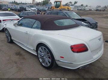 Bentley 2015 Bentley Continental GT Speed 2015, silnik 6.0 W12 625KM, Cabrio 6.0 Benzyna, zdjęcie 2
