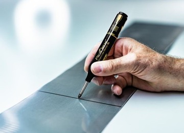 Чернильный маркер PICA BIG, перманентный, водонепроницаемый, черный