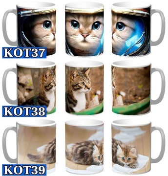 КРУЖКА С КОШКОЙ, ПОДАРОК ​​КОШКЕ, КОШКА, КОТЕНОК, ИМЯ, КАРТОН, 330МЛ