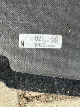 MAZDA 3 BM WYKŁADZINA BAGAŻNIKA STYROPIAN ROK 2017