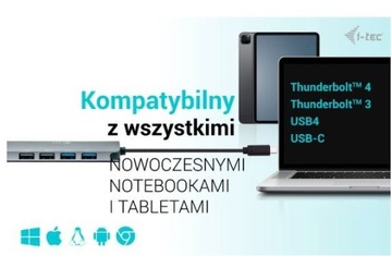 Док-станция I-TEC USB-C Metal Nano 2x HDMI+