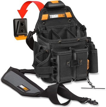 Duża kieszeń sakwa elektryka Toughbuilt TB-CT-114 torba z paskiem na ramię