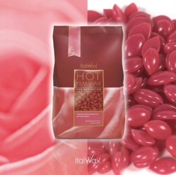 ItalWax Твердый воск для эпиляции Rose Rose 1кг 1000г