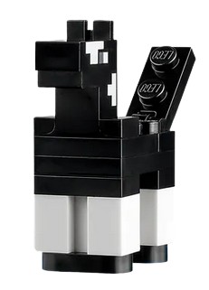 LEGO minehorse05 Minecraft ЛОШАДЬ ЖЕРЕБЕНОК черный (6г)