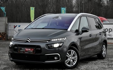 Citroen Grand C4 Picasso II Grand Picasso Facelifting 2.0 BlueHDi 150KM 2018 Citroen C4 Grand Picasso FULLED skora Blis alusy LINNE ASSIST Idealny Pano, zdjęcie 7