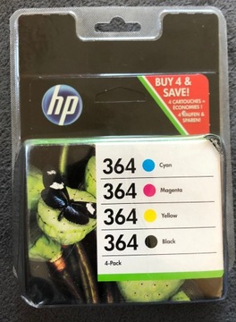 Комбинированный пакет чернил HP 364, новый