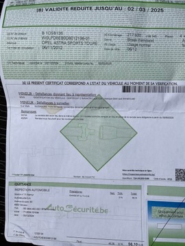 Opel Astra J Sports Tourer 1.4 Twinport ECOTEC 100KM 2012 astra j lift 1.4 101 km serwis po opłatach nowy rozrząd oleje filtry, zdjęcie 7