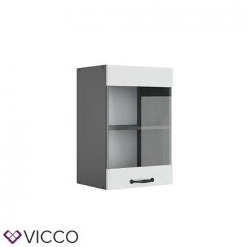 SZAFKA WISZĄCA R-LINE 40CM BIAŁY/ANTRACYT VICCO