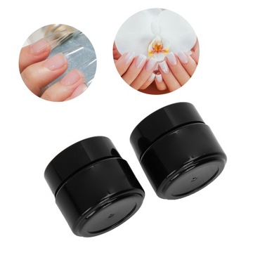 Гель для наращивания ногтей 10мл с клеем и декоративными кристаллами