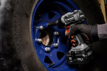 ГРАФИТОВЫЙ БЕСЩЕТОЧНЫЙ УДАРНЫЙ КЛЮЧ 58G028 + 2Ah