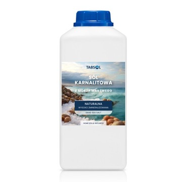 Naturalna Sól Karnalitowa z Morza Martwego Jordania SPA 1kg