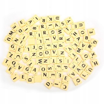 Litery alfabetu scrabble zabawki dla dzieci