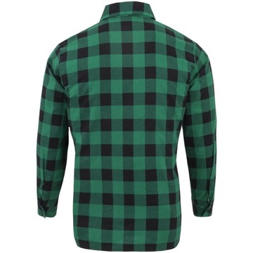 Koszula flanelowa zielona (Rozmiar: XL)