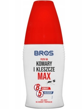 Bros Spray na Komary i Kleszcze 50ml MAX