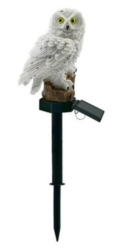 СОЛНЕЧНАЯ САДОВАЯ ЛАМПА, СОВА, ВОДОНЕПРОНИЦАЕМАЯ