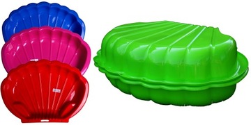 Песочница для бассейна SHELL 2в1, закрытая, 2 части