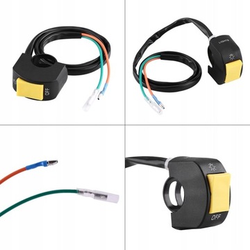 Переключатель фар мотоцикла на руле