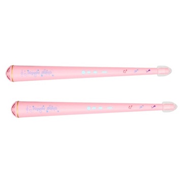 Ритмический барабан Барабанные палочки Гладкая ручка Электронная индукция Ритм Ритм Подарок Розовый