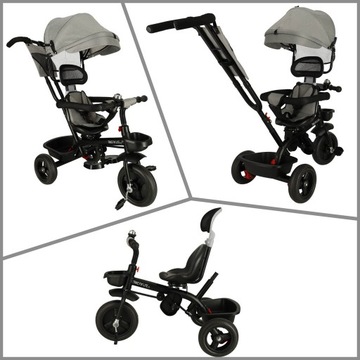 Трехколесный велосипед TRIKE FIX Lite V2, серый