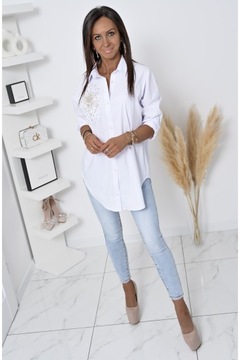 КРАСИВО ОКРАШЕННАЯ РУБАШКА ОВЕРСАЙЗ ELIT! WZ.1 XL