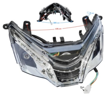 Задний фонарь со скальпелем