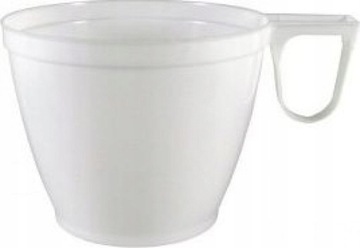 NACZYNIA JEDNORAZOWE KUBKI PLASTIKOWE 160ML 50SZT