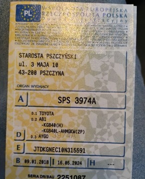 Toyota Aygo II Hatchback 5d 1.0 VVT-i 69KM 2017 Toyota Aygo 122017r, 1.0 Benzyna. Uszkodzony przod i lewy bok. Jezdzi., zdjęcie 22