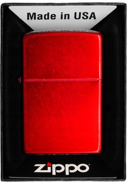 ZAPALNICZKA ZIPPO CANDY APPLE RED MT LTR