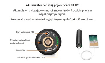 Фонарь для дайвинга Orca Torch D630