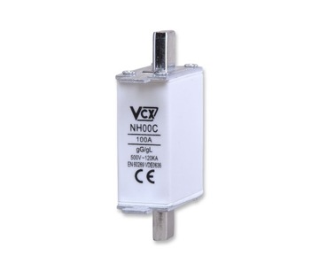 VCX NH00C 100A WKŁADKA TOPIKOWA PRZEMYSŁOWA