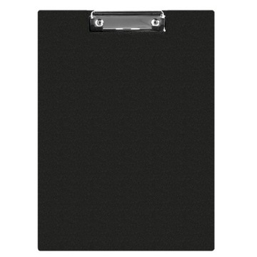 CLIPBOARD,TECZKA, DONAU , PP, A4, Z KLIPSEM, CZARNY