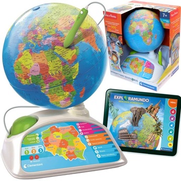 GLOBUS INTERAKTYWNY EDUGLOBUS APLIKACJA CLEMENTONI