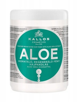 KALLOS KJMN MASKA ALOE REGENERACJA WŁOSÓW 1000 ml