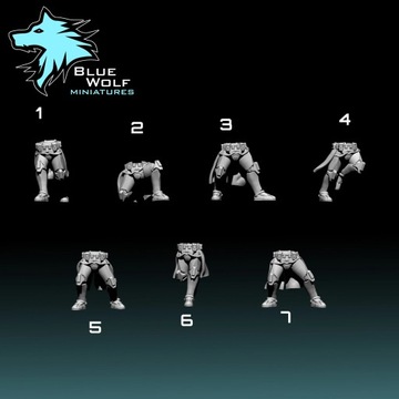 Airborne Clones — модульная модель комплекта, подходящая для игры Star Wars Legion.