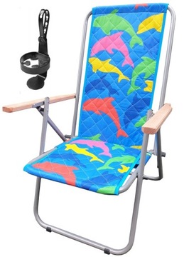 POLSKIE LEŻAKI PLAŻOWE / OGRODOWE DO 150 kg - STAL