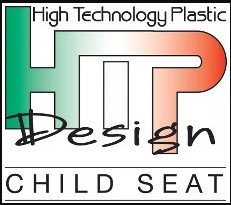 Заднее велосипедное сиденье HTP Design ELIBAS, разноцветное