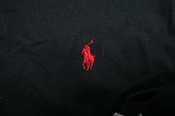 Ralph Lauren Polo koszulka basic tee logo czarna v-neck M