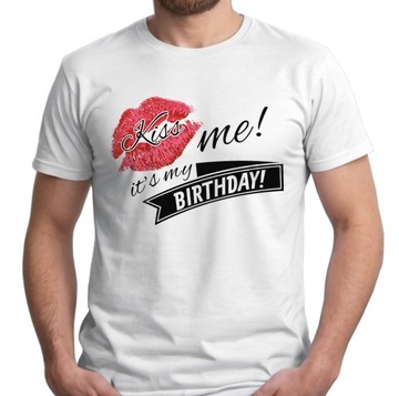 KOSZULKA NA URODZINY PREZENT T-SHIRT Z NADRUKIEM ŚMIESZNA MĘSKA | S