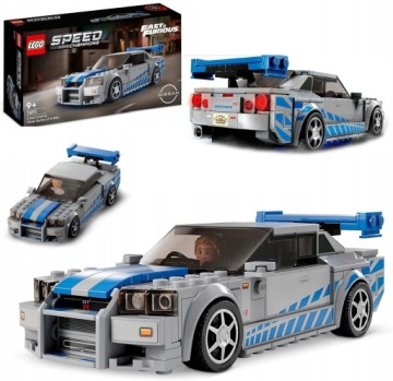 LEGO Speed Champions Nissan Skyline GT-R R34 76917 KLOCKI GTR Fast Furious