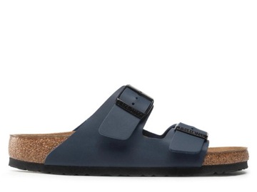 Klapki Męskie Birkenstock 0051751 ARIZONA BF Granatowe 42