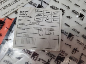 DERBI SENDA SM X-TREME 18r FRONT COVER 2H002176