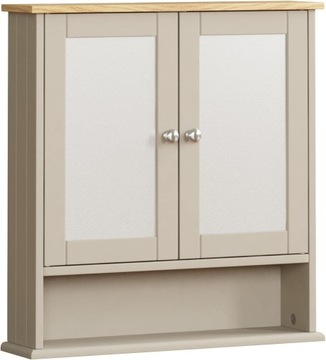 BATH VIDA WISZĄCA SZAFKA ŁAZIENKOWA WISZĄCA Z LUSTREM 58x56x13 CM
