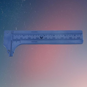 3-дюймовый штангенциркуль, мини-штангенциркуль, пластиковая двойная шкала