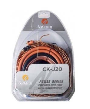 NECOM CK-J20 KABLE DO WZMACNIACZA Zestaw