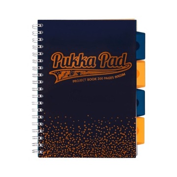 PUKKA-KOŁOZESZYT B5 # Project Book blush navy